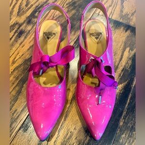 John Fluevog Firefly Ficta in pink, Women’s size 8, like new